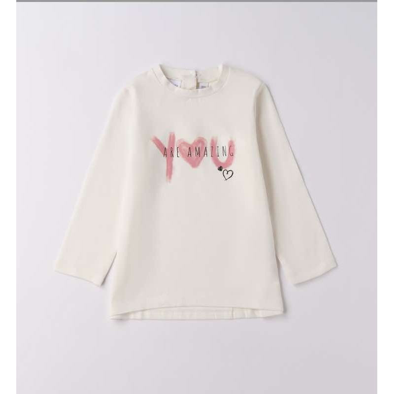 Sarabanda 0F215 Girl's Three-Piece Interlock Set Color Powder Size