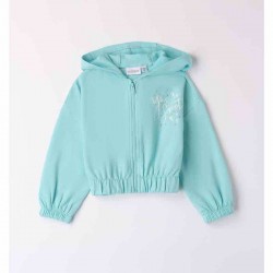 Sarabanda 0B203 0B218 Tuta verde menta bambina