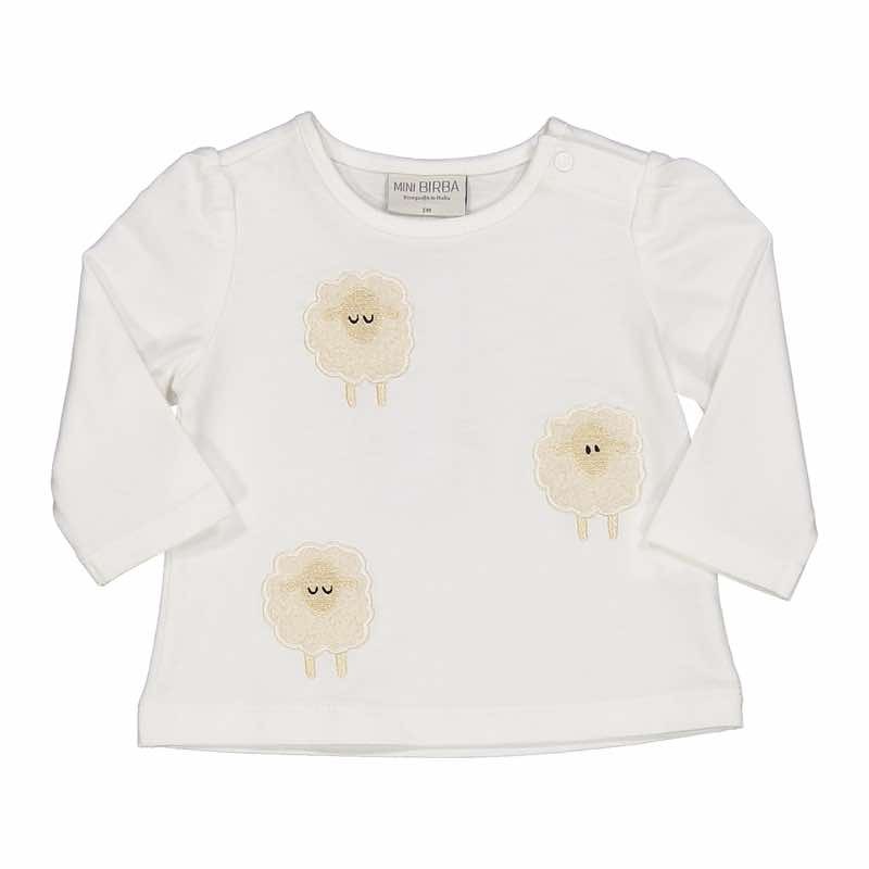 Birba 34010 Baby Girl Sheep T-Shirt
