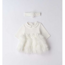 Minibanda 3F722 Newborn Baptism Dress