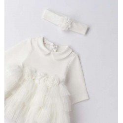 Minibanda 3F722 Newborn Baptism Dress