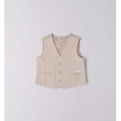 Minibanda 3F698 Gilet elegante neonato