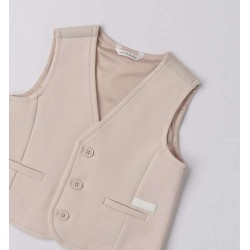 Minibanda 3F698 Gilet elegante neonato