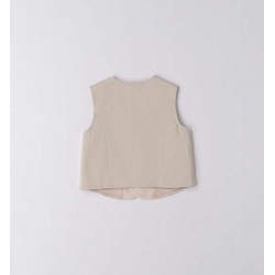 Minibanda 3F698 Gilet elegante neonato