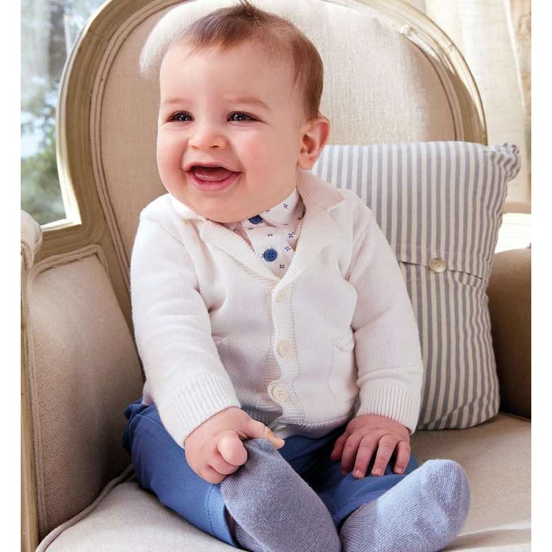 Minibanda 3F653 Newborn Tricot Cardigan