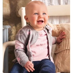 Minibanda 3F713 Newborn Sweatshirt Jacket
