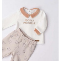 Minibanda 3F640 Tutina due pezzi neonato