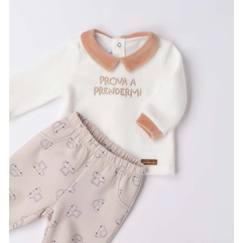 Minibanda 3F640 Tutina due pezzi neonato