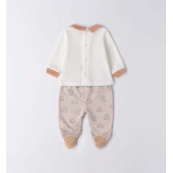 Minibanda 3F640 Two-Piece Romper Newborn