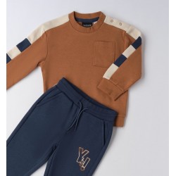 Sarabanda 0F005 Boy's Interlock Suit