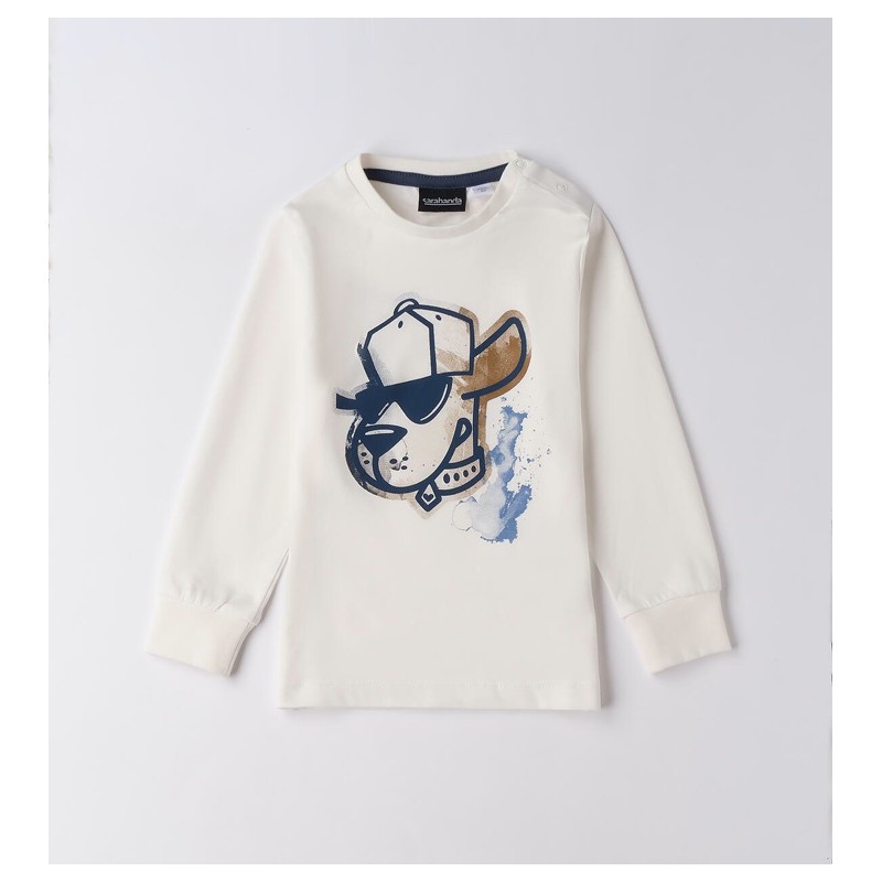 Sarabanda 0F013 T-shirt cane bambino