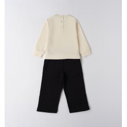 Sarabanda 0F246 Completo cuoricini bambina