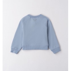 Sarabanda 0F226 Girls' hearts sweatshirt