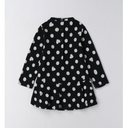 Sarabanda 0F337 Polka dot dress for girls