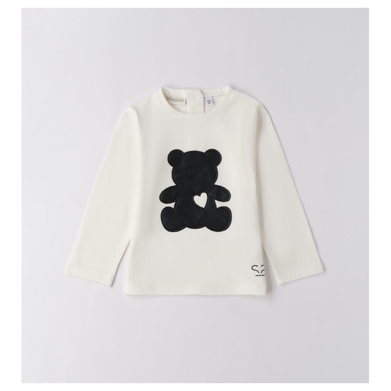 Sarabanda 0F301 T-shirt orso bambina