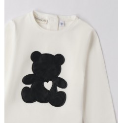 Sarabanda 0F301 T-shirt orso bambina