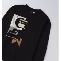 Sarabanda 0F619 Boy's Oversized Sweatshirt