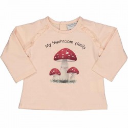 Birba 34046 T-shirt funghi neonata