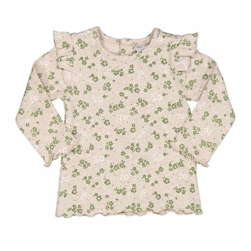 Birba 34027 T-shirt a costine neonata