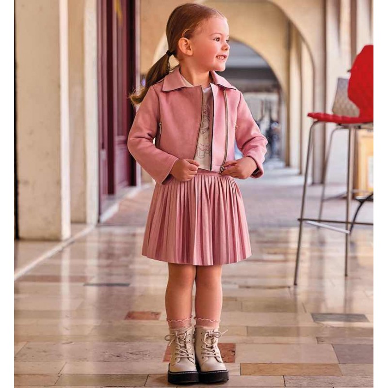 Sarabanda 0F348 Girl's pleated skirt