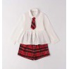 Sarabanda 0F372 Girl's Christmas Outfit