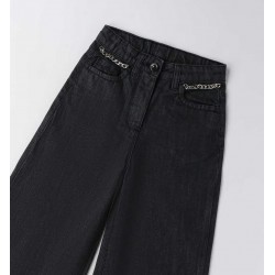 Sarabanda 0F544 Jeans nero ragazza
