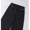 Sarabanda 0F544 Jeans nero ragazza