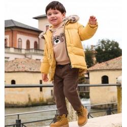 Sarabanda 0F171 Pantalone marrone bambino