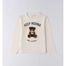 Sarabanda 0F524 Teddy Bear T-Shirt Girl