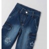 Sarabanda 0F355 Girls' Star Jeans