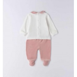 Minibanda 3F765 Baby Girl Two-Piece Romper