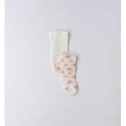 Sarabanda 0F90871 Collant fiori bambina