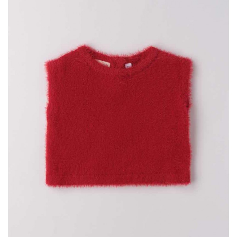 Sarabanda 0F345 Girl's Tricot Lurex Vest