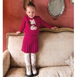 Sarabanda 0F366 Completo tricot bambina