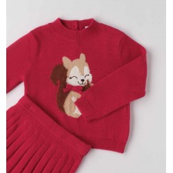 Sarabanda 0F366 Girl's Tricot Set