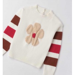 Sarabanda 0F331 Maglia tricot bambina