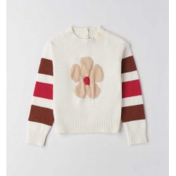 Sarabanda 0F331 Maglia tricot bambina