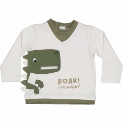 Birba 34053 T-shirt dinosauro bambino