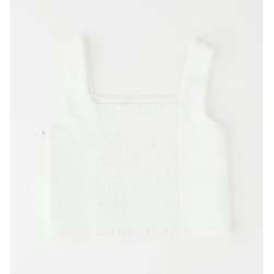 Sarabanda 0G460 Elegant Cream Girl Top