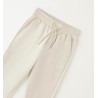 Sarabanda 0G047 Boy's ecru tracksuit trousers