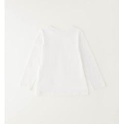 Sarabanda 0G224 T-shirt cuore bambina