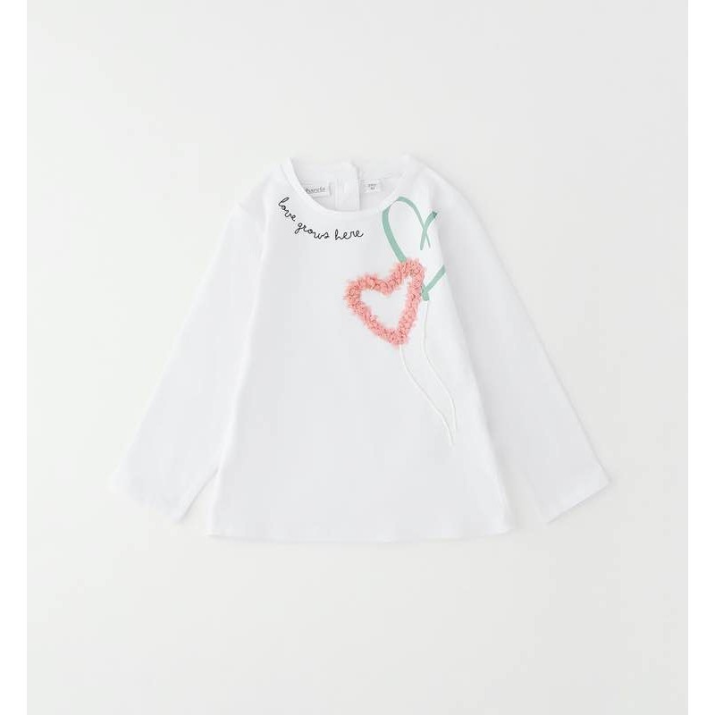 Sarabanda 0G200 Girocollo cuore bambina