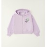 Sarabanda 0G300 Girl's lilac sweatshirt