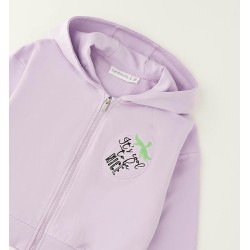 Sarabanda 0G300 Girl's lilac sweatshirt