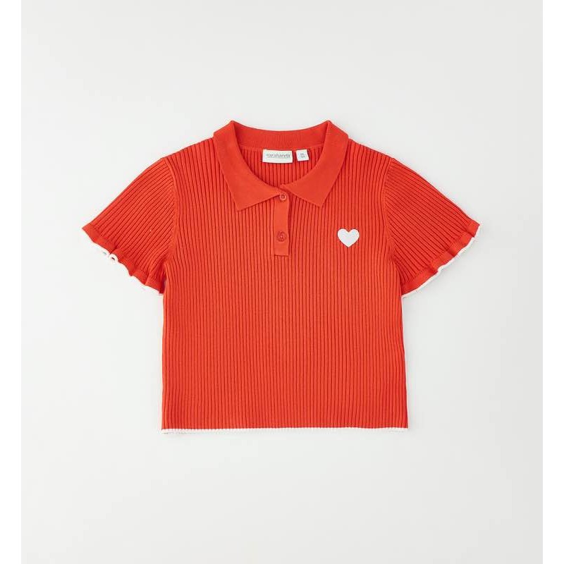 Sarabanda 0G333 Polo tricot bambina