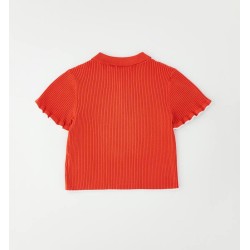 Sarabanda 0G333 Girl's tricot polo shirt