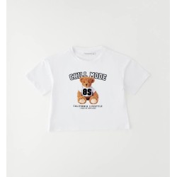 Sarabanda 0G541 T-shirt orsetto ragazza