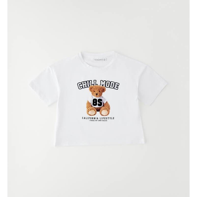 Sarabanda 0G541 T-shirt orsetto ragazza