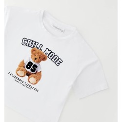 Sarabanda 0G541 Teddy Bear T-shirt Girl
