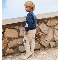 Sarabanda 0G153 Pantalone tasconi bambino